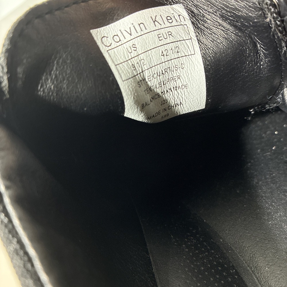 Calvin Klein Men's Adeso Plain Toe Oxford Shoe Size 9.5 - Picture 11 of 11